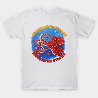 cephalopod strong eight arms strong T-Shirt